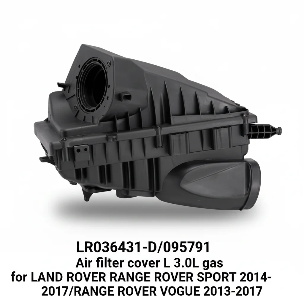 LR036431-D/095791 Air Filter Cover L 3.0L Gas for LAND ROVER RANGE ROVER SPORT 2014-2017/RANGE ROVER VOGUE 2013-2017