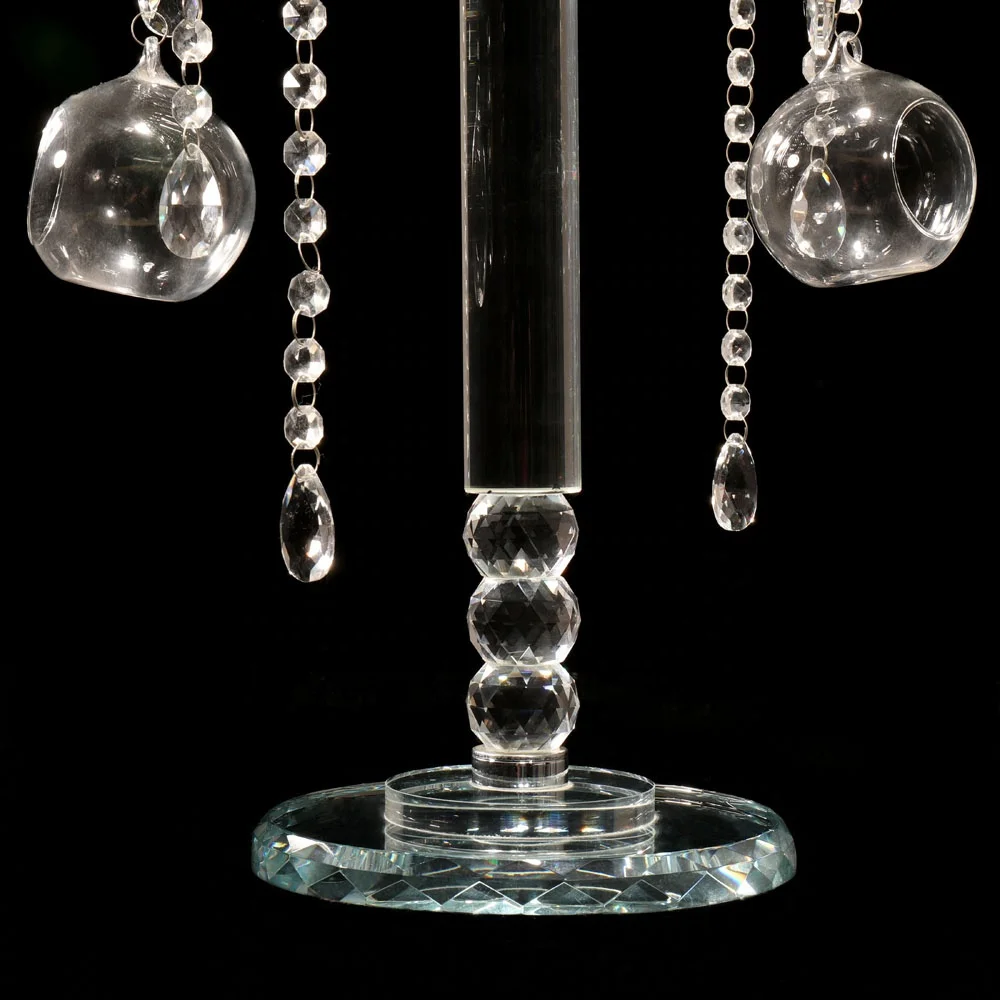 Высококачественное свадебное украшение для дома/Вечеринки/свадьбы, кристальная подставка для цветов