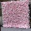 blush pink rose flower wall