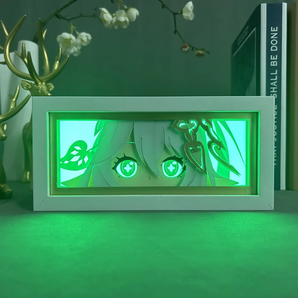 Genshin Impact Zhongli Light Box – Custom Anime Night Light