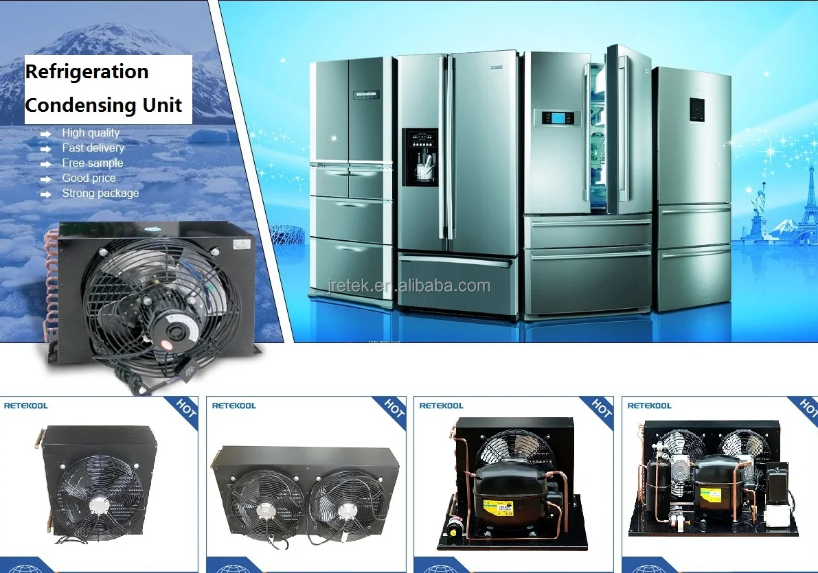 Cold Room Refrigeration Unit, 3/4HP, Monoblock - detail 2