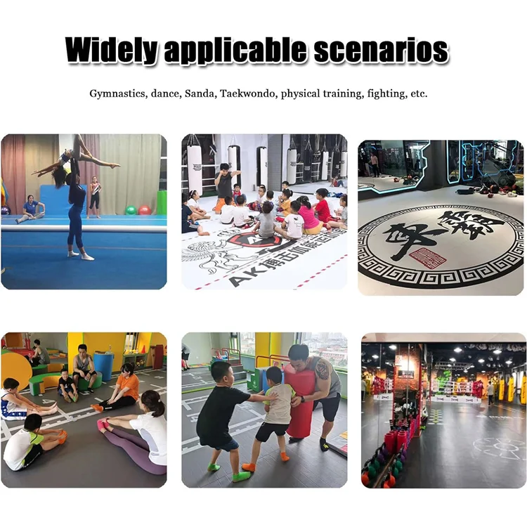 High-Quality Rolling Mats for Martial Arts Training Durable PVC Vinyl Anti-Slip Mats