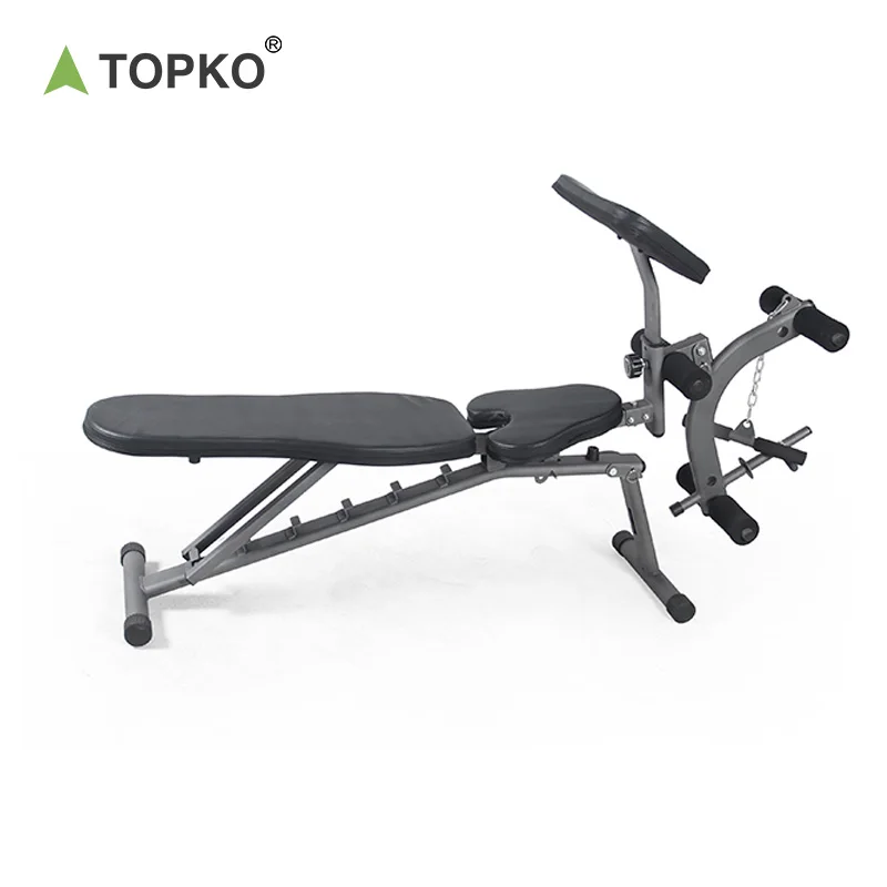 TOPKO Multifunctional Dumbbell Stool Sit up Home Fitness Dumbbell Bench Gym Fitness Training Dumbbell Bench Press