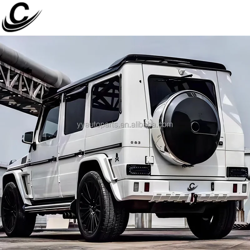 Bodykit For Mercedes G Class W463 G350 G500 G55 To B Style Body Kits Car Bumper Hood Grille