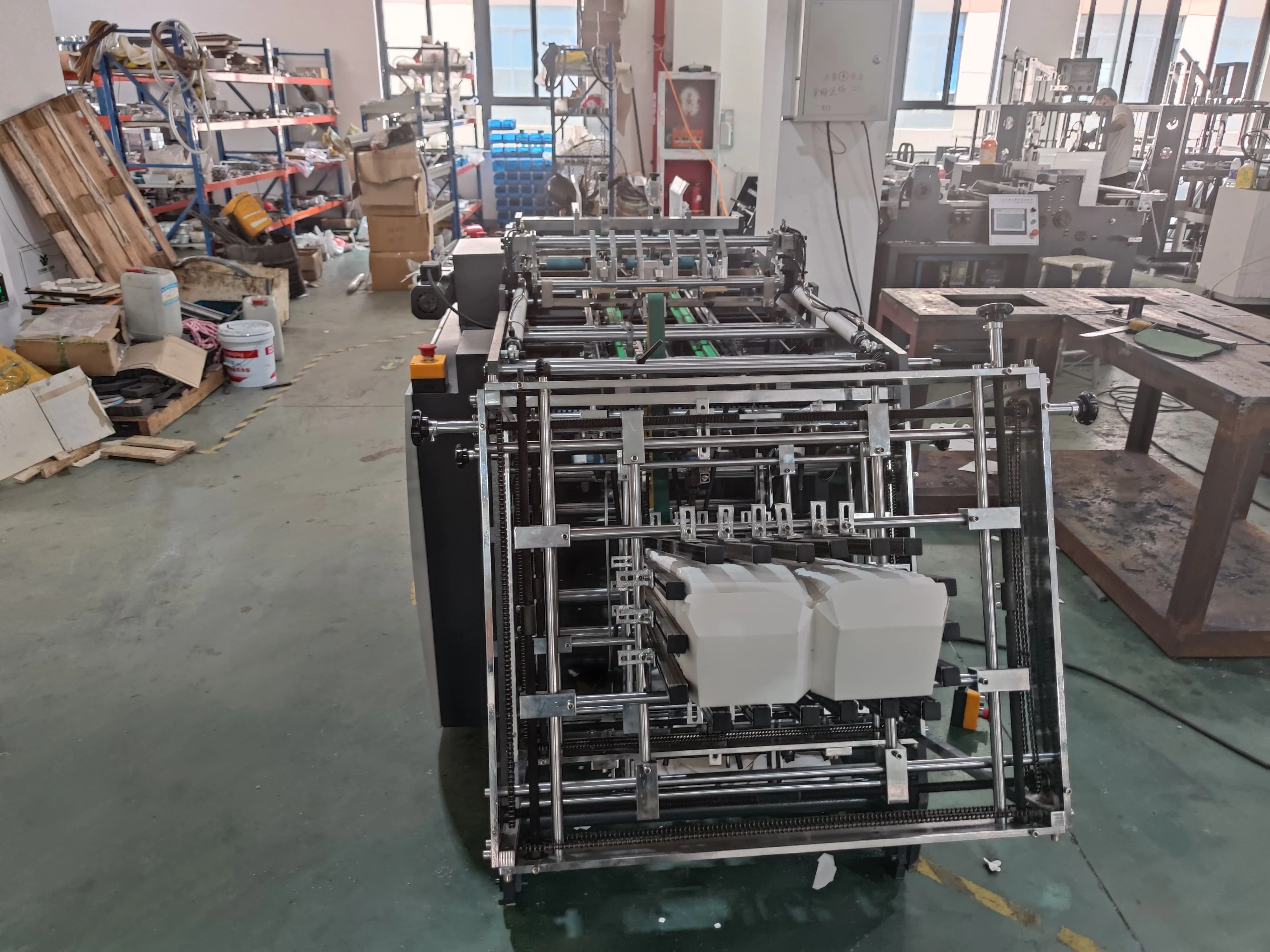 Automatic Kraft Carton Paper Box Making Forming Erecting Machine Buy Hard Cardboard Automatic