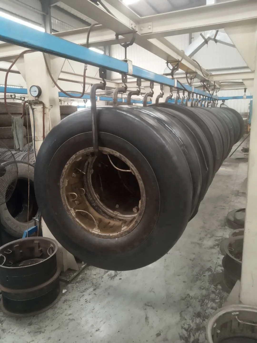 tyre retreading production