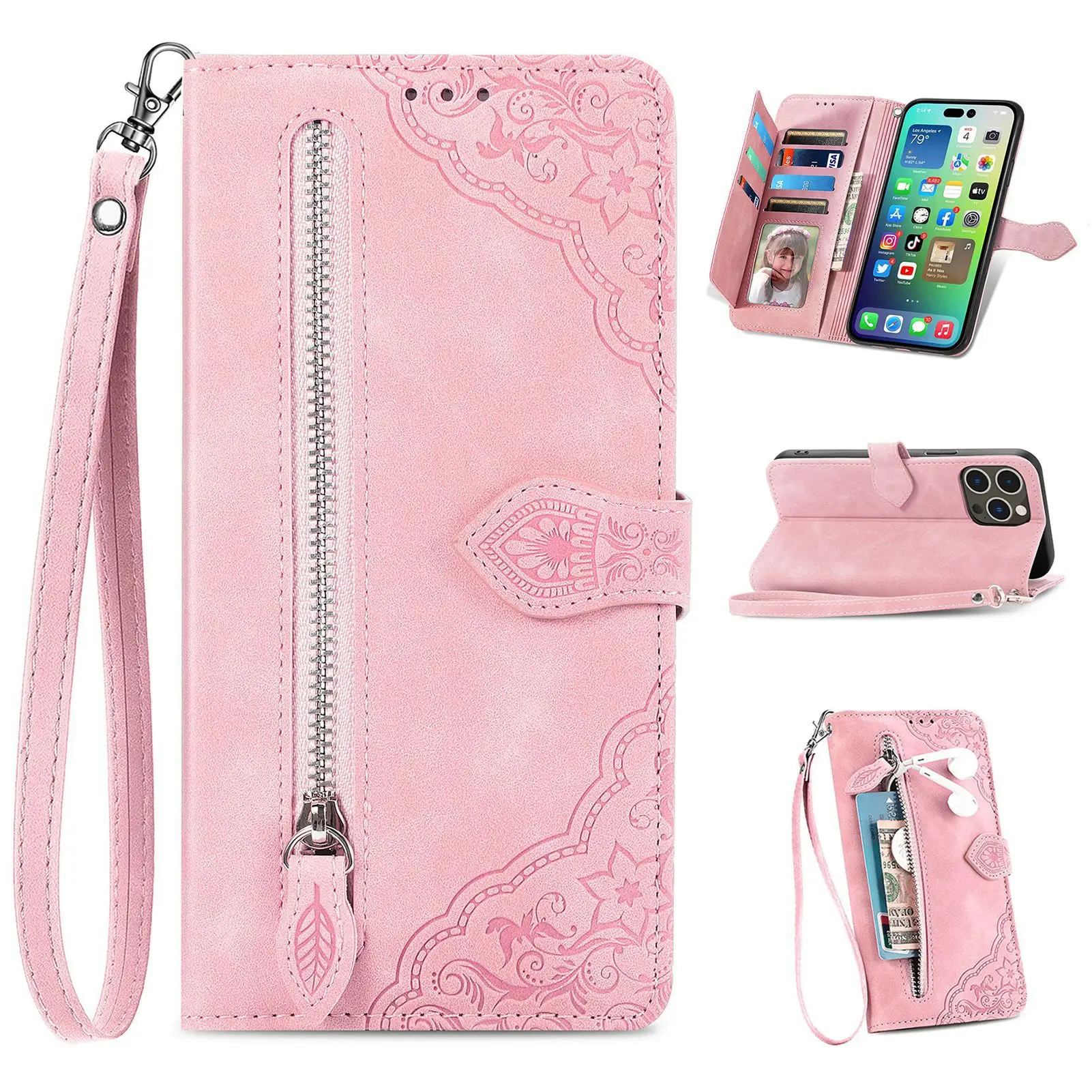 Honor Lite Cover Luxury Back Case with Heart Designs