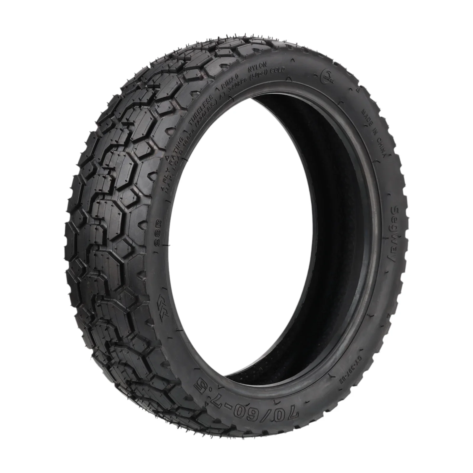 Original 70/60-7.5 Tubeless Tire for Seg Way Ninebot ZT3 / ZT3 PRO Electric Scooter 11-inch Off-road Tryes Wheel Parts