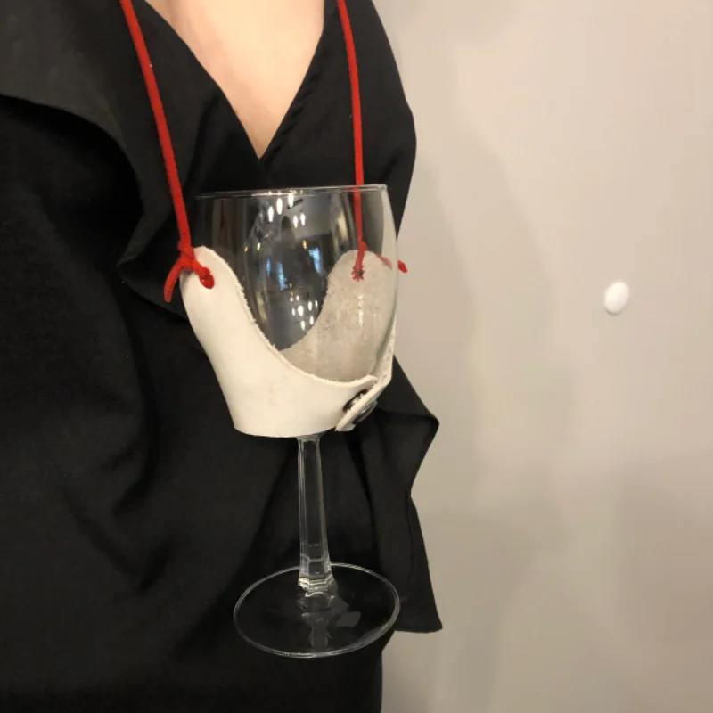 decorated wine glasses Decorated Wine Glass Gift Set: 2 Resin Ocean Wave Glasses, 1 Wine Bott –  Janelle's Acrylic Art main image 1