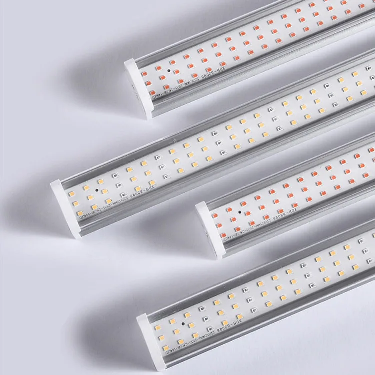 T12 Full Spectrum LED Grow Tube Light 4000K IP65 Waterproof Bar Phyto Lamp Timer for Greenhouse Plants Veg Flowers