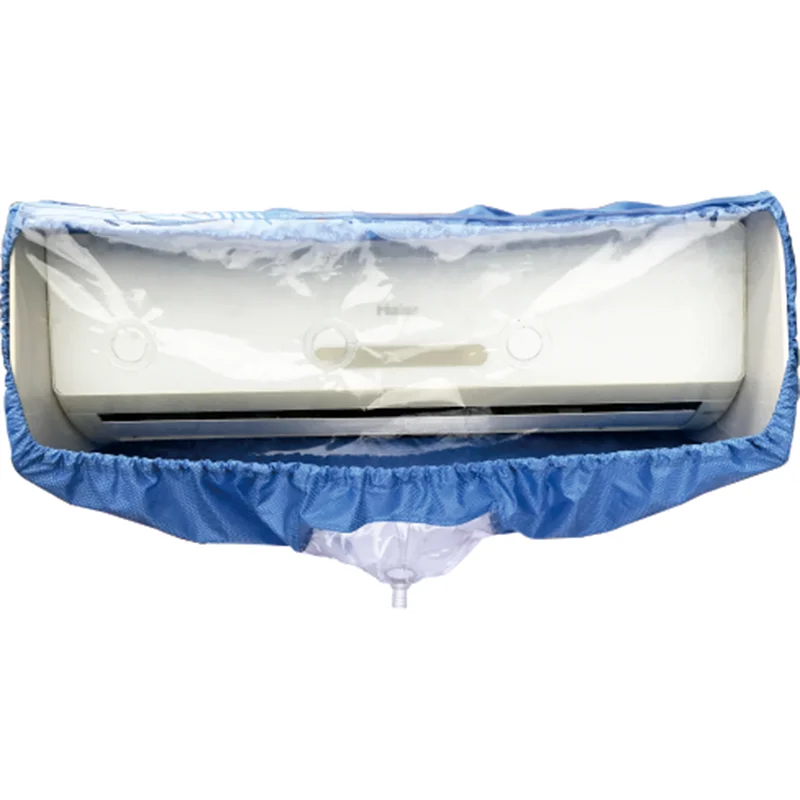 Air Conditioner Cleaning Cover Bag with Supporting Boards for Home Office Split Air Conditioners Cleaning Tools