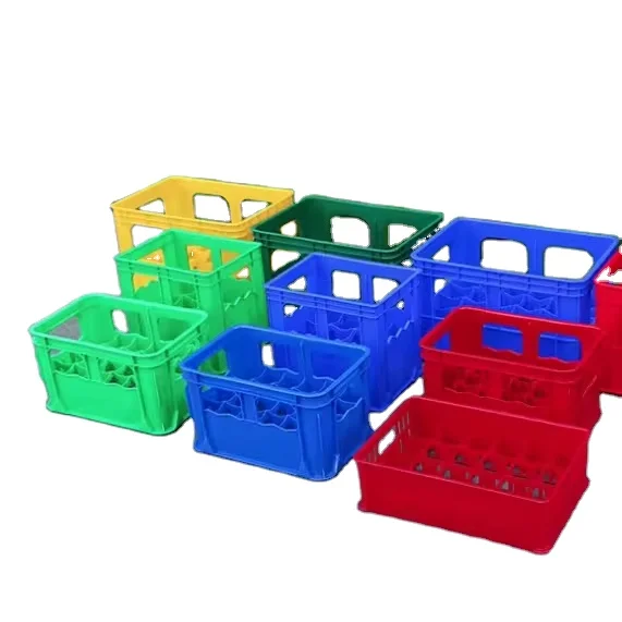 12 /24 bottles Plastic Crate for Beer bottles