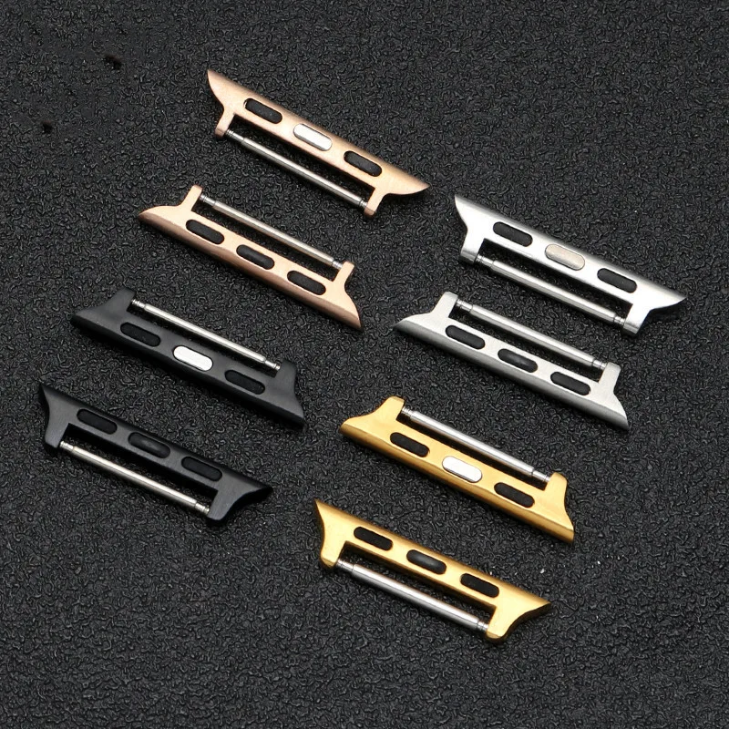 2pcs 20mm 22mm 26mm Quick Fit Metal Watch Band Connector Adapter For