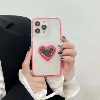 Transparent Back Cover Clear Shockproof TPU Phone Case for iPhone 15 14 13 12 Pro Max Mobile Phone Cases