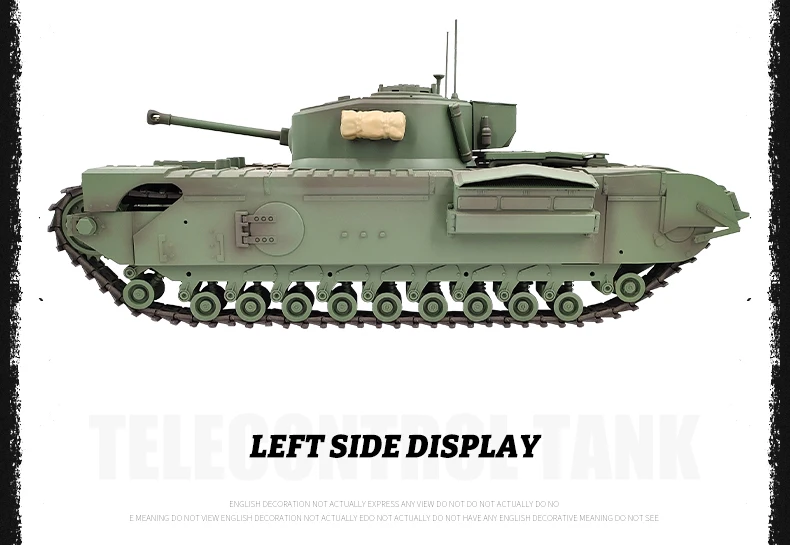 Hoshi Mk7 1/16 Rc Tanks C2310 Remote Control Tank British Army