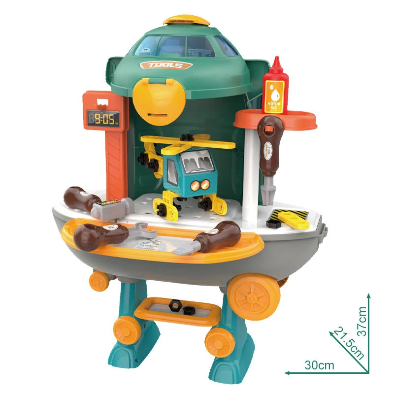 Новинка 2023 45 шт. детский верстак для ремонта самолета