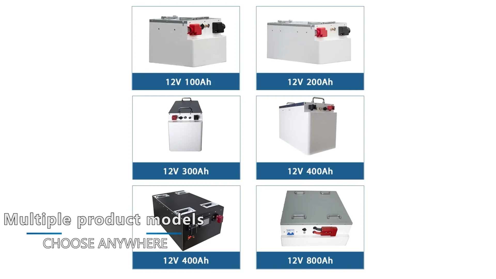 25.6v Rechargeable Pack Battery Rv Golf Cart Battery Lifepo4 Akku 12v