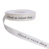 Have a nice day White*Black Text