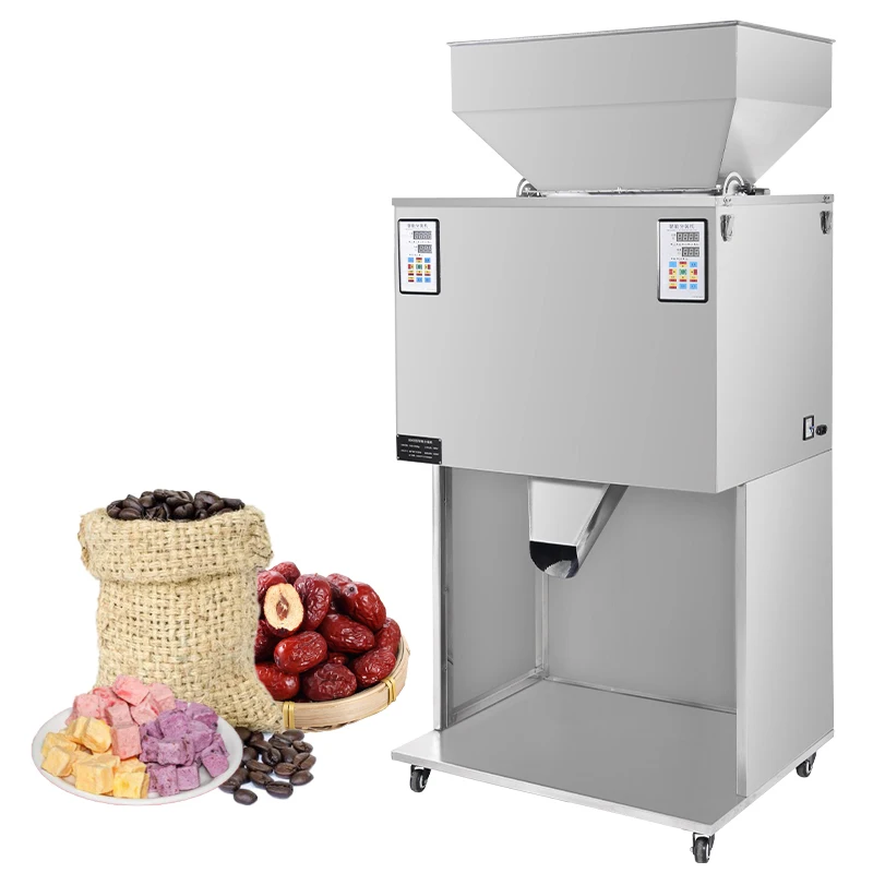 Weight Packing Machine 10kg Rice Semi Automatic Large Weight Packing Machine Powder Granule ...