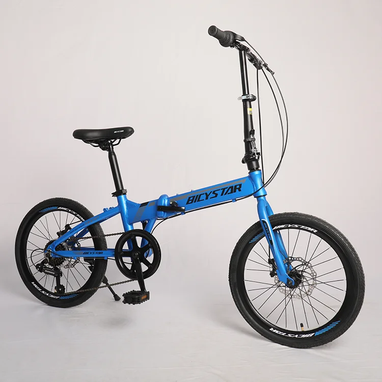 Wholesale Mini 20 Inch Folding Bike Good Quality 21 Speed Gear Folding Bicycles For Adult Cheap