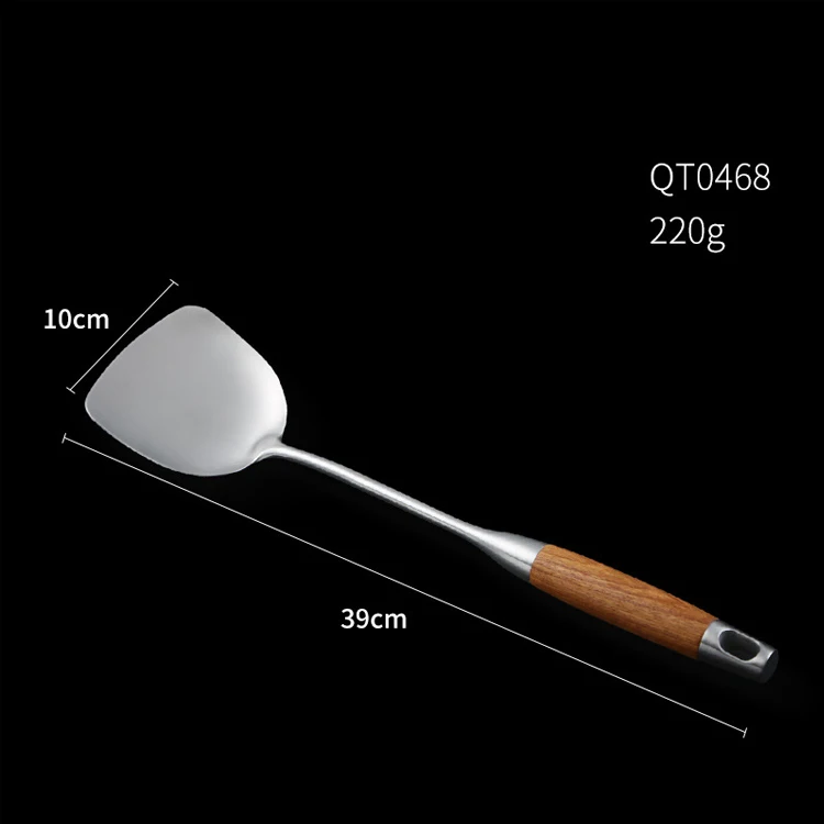 Wholesale high quality stainless steel wood cooking pot set cooking utensils sets.jpg