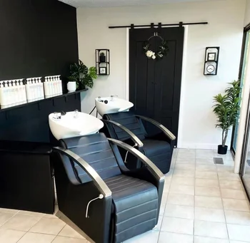shampoo bed hair salon washing chair bowls sink and chairs for Salon furniture manufacturer BORA shampoo stations