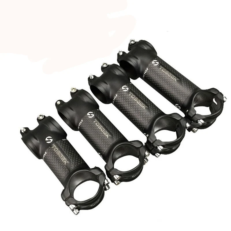 Potence Carbone Pour Vélo – 31,8mm / 6° / 17° – Tailles 70 à 120mm – NEUF