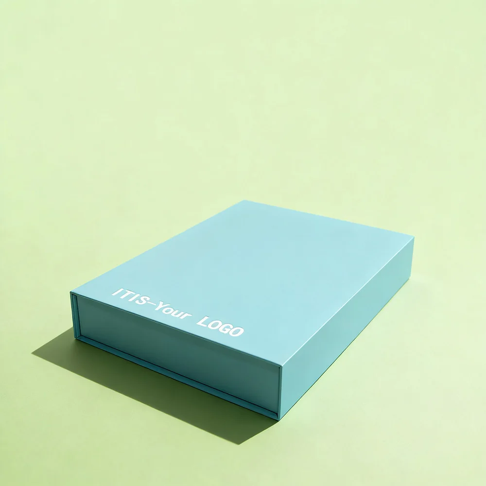 Caixa de luxo para teclado e mouse | Embalagem dobrável magnética personalizada | Caixa elegante em papel artístico com proteção interna