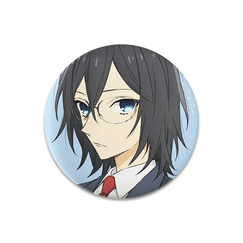 1pcs anime horimiya brooch cosplay badge