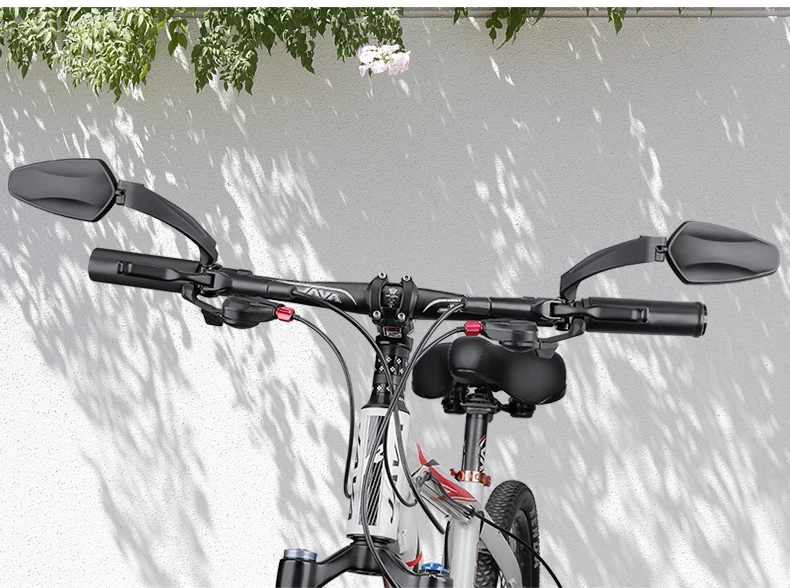 Cycling Bicycle Rear View Mirror Wide Range 360 Degree Adjustable Rearview Mirror for Bike