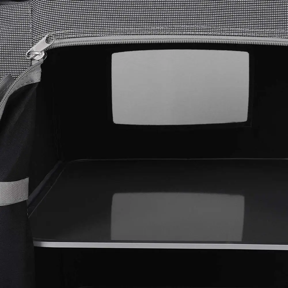 Складной кухонный шкаф для кемпинга, аксессуары для жилых автофургонов, складной стол с хранилищем и ветровым стеклом