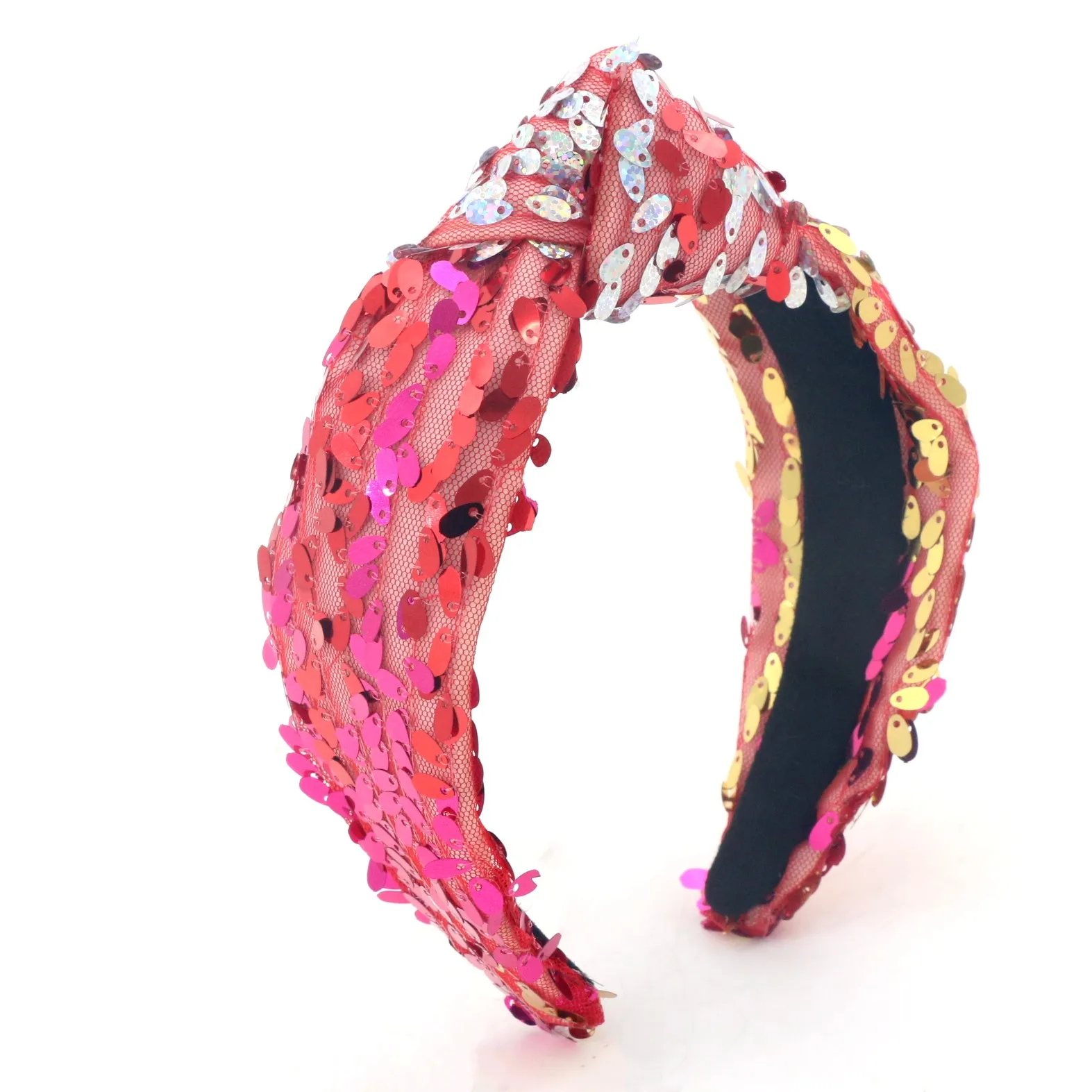 Designer Sequin Jewel Custom Padded Luxury Headband For Women