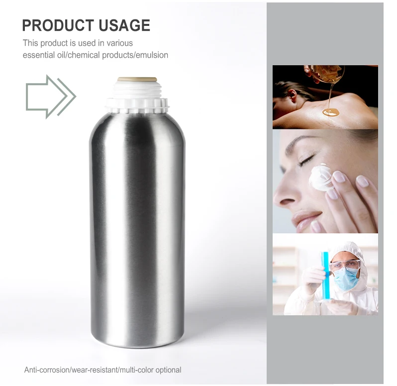 Aluminum Essential Oil Bottle