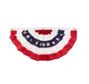 US pleated flag