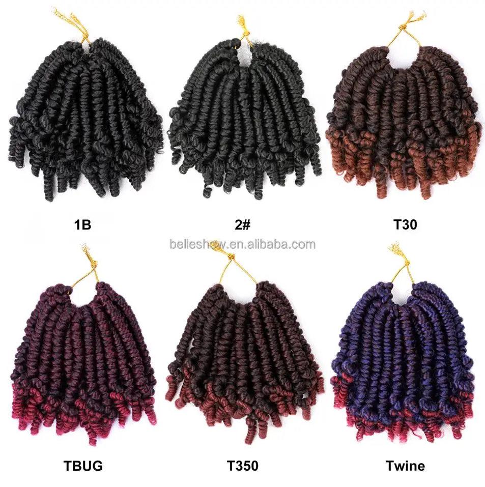 1 Paquet De Cheveux De Torsion De Passion De 10 Pouces Pré-torsadés Court  De Torsion De Passion De Crochet, Tresses De Crochet De Torsion De Passion