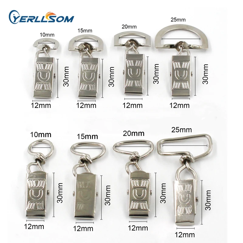 Торговое обеспечение YERLLSOM, металлическая пряжка, зажим, кольцо для ключей, аксессуары из полиэстера, Заводские шнурки, зажимы Y2209220