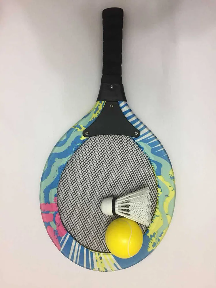 Outdoor Sports Tennis Racket Kids Paddle Ball Racket Mesh Play Set