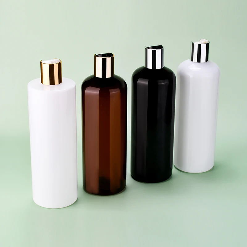 Flacone per shampoo verde in plastica PET da 300 ml - CONFEZIONE UK
