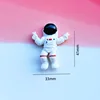 Maschera astronauta nera 41*33 mm