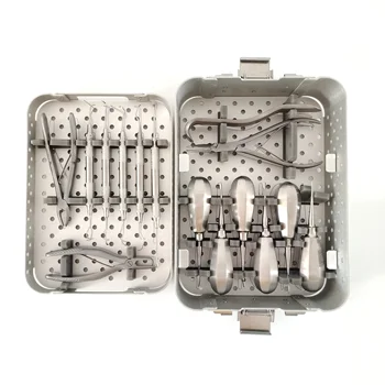 Veterinary Orthopedic Dental Plate Instrument Set with Syringes