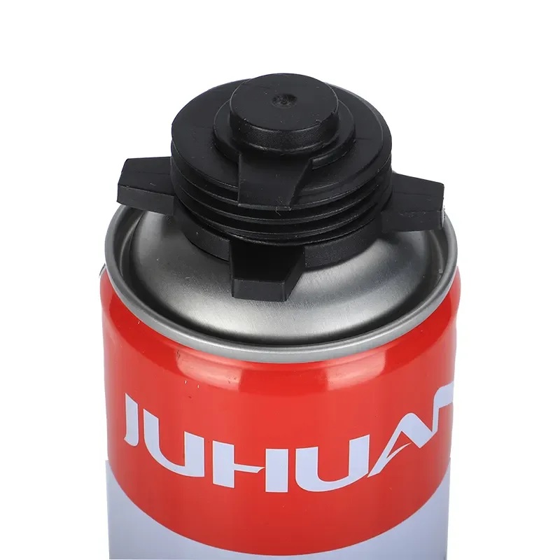 Expanding Single Component 750ml Adhesion Construction Foam Closed Cell Spray Pu Foam for Insulation