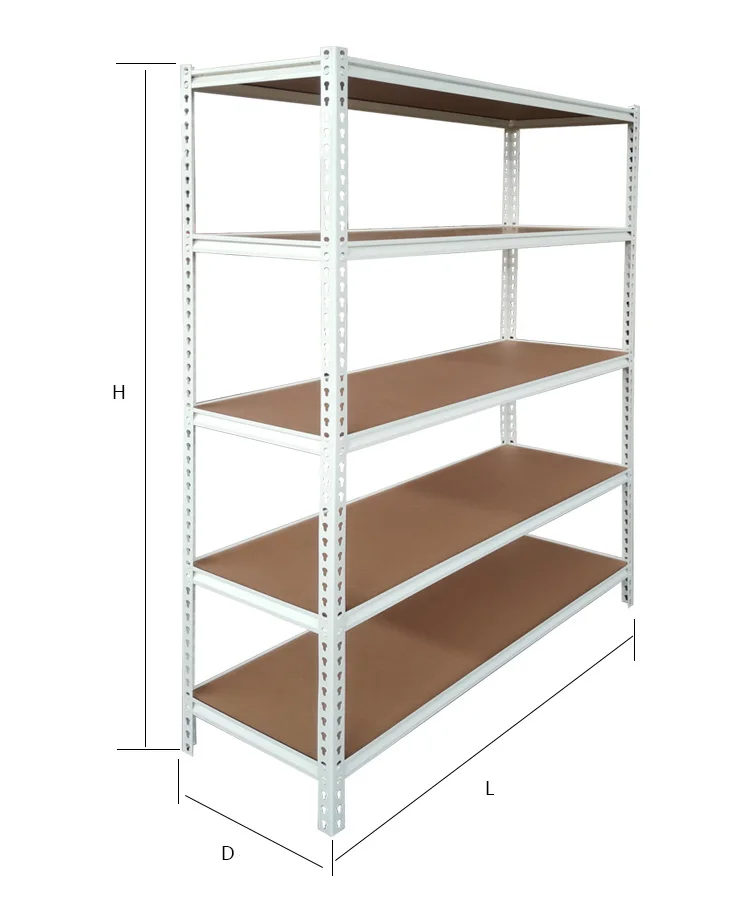 Light Duty Gorilla Rack Parts Boltless Metal Shelving - China Boltless  Metal Shelving, Light Duty Gorilla Rack