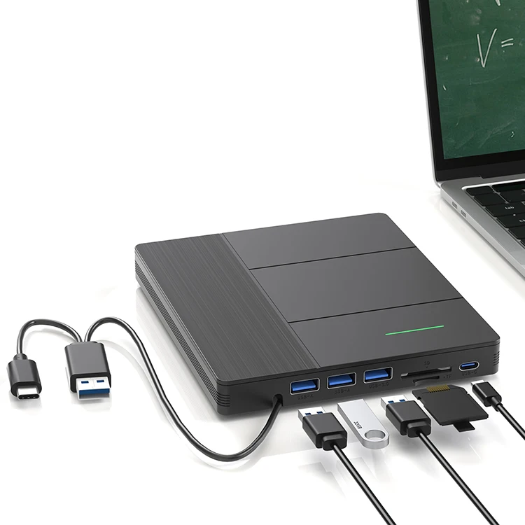 Welcome OEM Order, Factory Whole Selling 7-in-1 Multifunctional Usb Desktop & Laptop Optical Drive Recorder External Dvd Burner - Buy Usb Hard Drive External multifunctional External Optical Drive optical Drive dvd Burner Optical Drive usb3.0 External Optical Drive