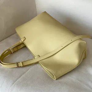 2026 High Quality Women'S New Trending Compact Tote Bags High Quality Totebags Pu Leather Shoulder Bag