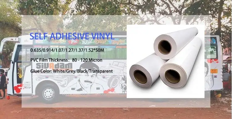 Wholesale Pigment Ink Inkjet Printable Self Adhesive Vinyl For Printing ...