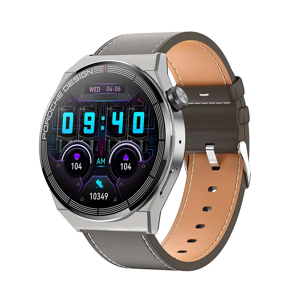 OEM Smart Watch GT3pro with Custom logo on Back Side and Buckle Low MOQ High Quality Smart Watch Men Fast Shipping Watch Smart
