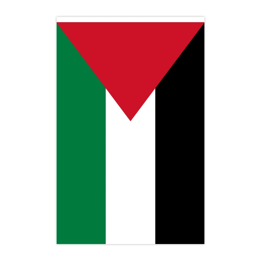 Palestine String Flag Polyester Fabric National Country Flag for Birthday Party Festival Decoration
