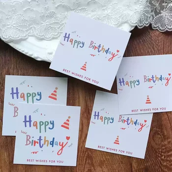 Factory Direct Selling Customized High Quality Handmade Christmas Wedding Birthday Wishes Custom Business Greeting Cards