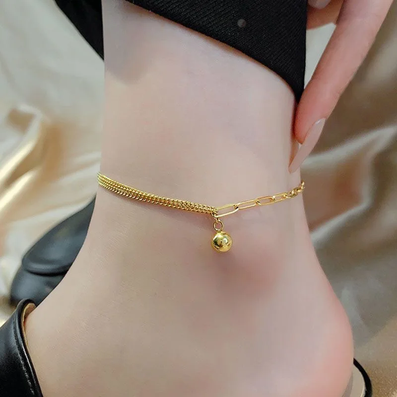 Simple Bangle Rose Gold Bracelets Ladies Women Titanium Steel Love Heart Bracelet Charn Bracelets Bangles For