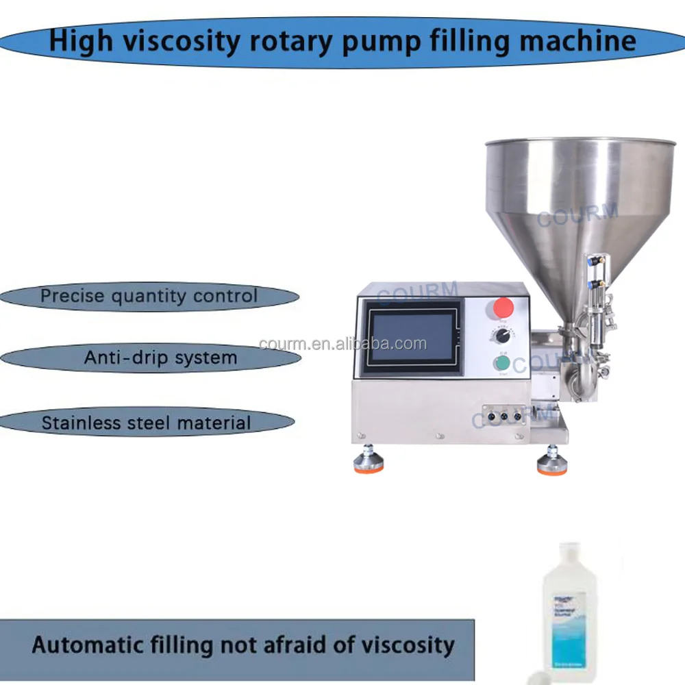 Semi Automatic High Viscosity Meat Paste Mushroom Sauce Beef Paste
